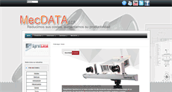 Desktop Screenshot of mecdata.com